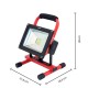 Oplaadbare 20W LED-werklamp. Met AC / DC-functie