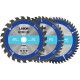 Labor HM cirkelzaagbladset hout 235x30x2,6mm - 24,40,48T 3 stuks