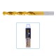 SPIRAALBOOR HSS GESLEPEN TIN GECOAT DIN 338